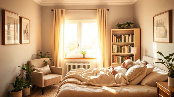 Améliorer le sommeil des seniors : astuces pour vieillir sereinement