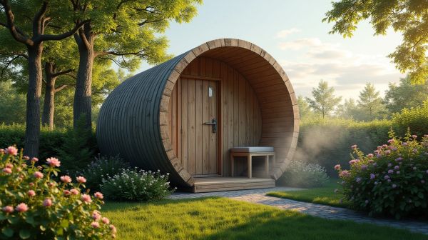 Pourquoi opter pour un sauna tonneau en bois dans votre jardin