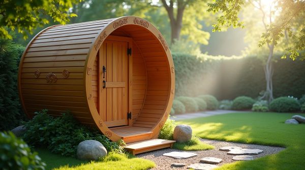 Pourquoi opter pour un sauna tonneau en bois dans votre jardin